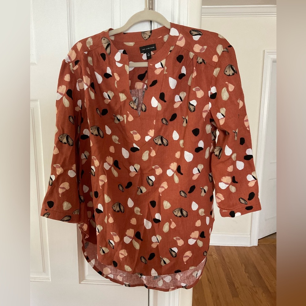 🍁FALL COLORS🍁 3/4 SLEEVE BLOUSE. SIZE S